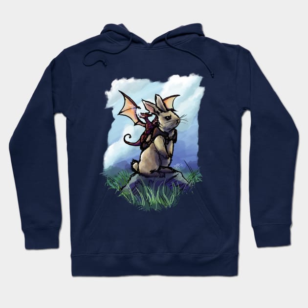 Unlikely Team Hoodie by Art of Ariel Burgess